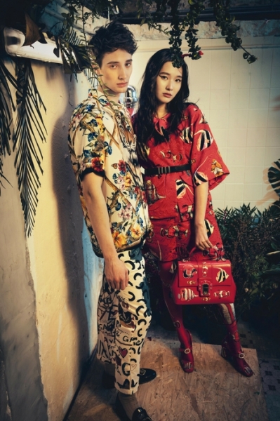 Him & Her - Attire and accessories all by Dolce & Gabbana Image