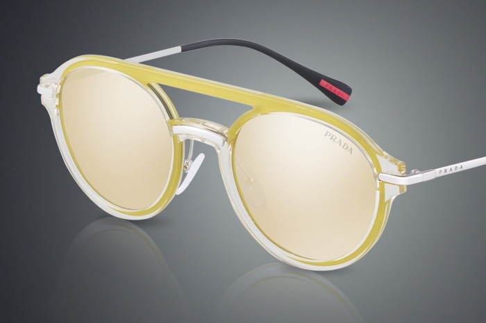 Prada's bright yellow sunglasses are sure to get you noticed Image