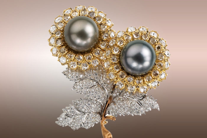 Buccelalati Unico Collection brooch Image