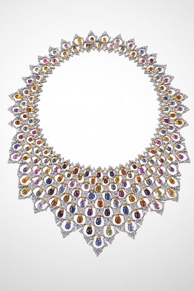 Buccellati Unica Collection necklace in white and yellow gold Image