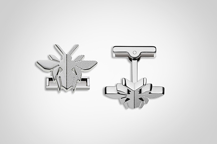 Dior Rhodium Finish silver cufflinks Image