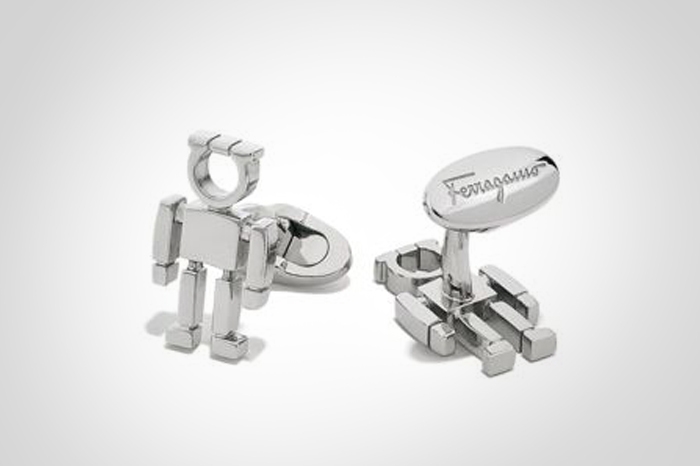 Salvatore Ferragamo Robot cufflinks Image