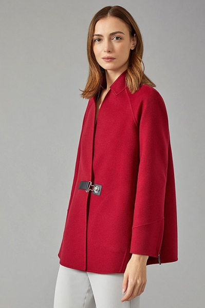 Giorgio Armani CNY-inspired Red Pea Coat - HK$ 44,000 Image