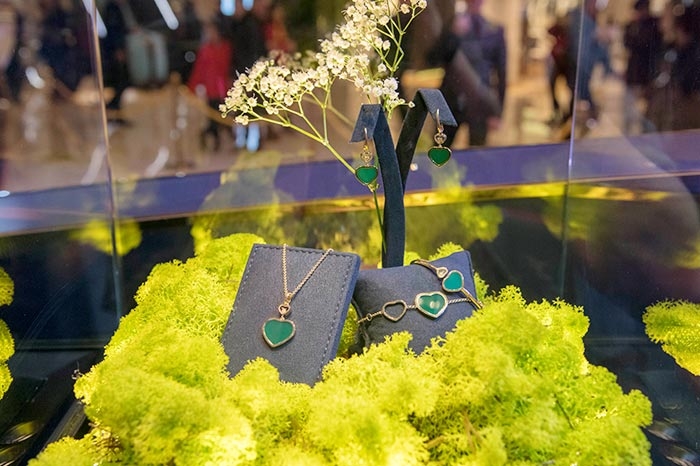 Jewellery on display at Happy Hearts Exhibition Image