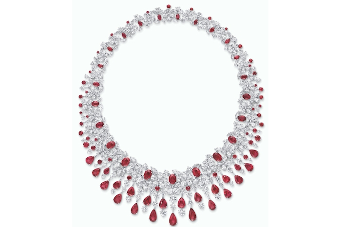 GRAFF Carissa collection multishape ruby and diamond necklace Image