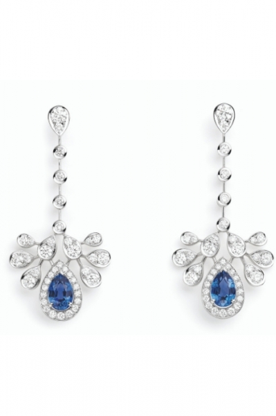 Chaumet Josephine Aigrette earrings in white gold Image