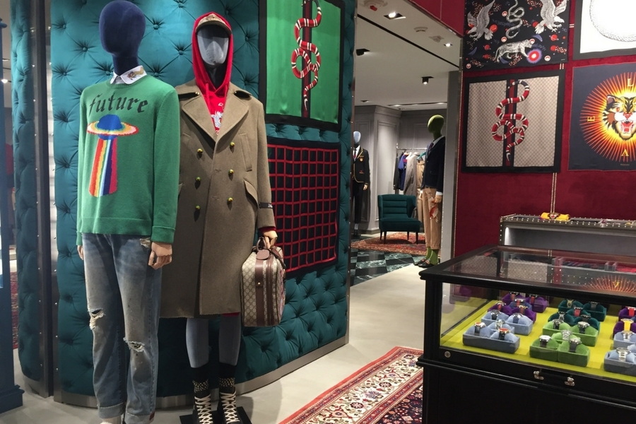 GUCCI showroom interiors Image