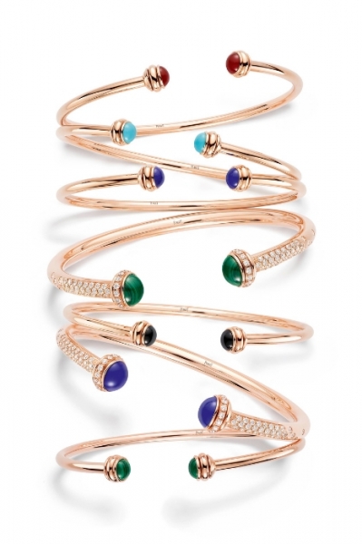 Piaget Possession bangles can be layered for a boho chic look Image