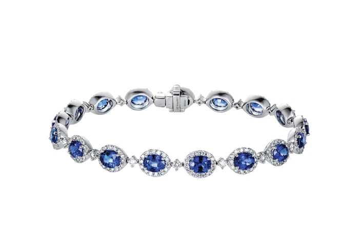 Azure Bet magnificent Sapphires gafencu magazine Hirsh London bracelet Image