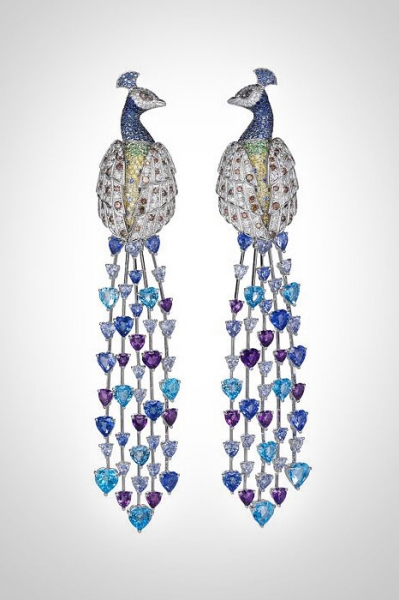 Chopard An Immortal Peacock earrings Image