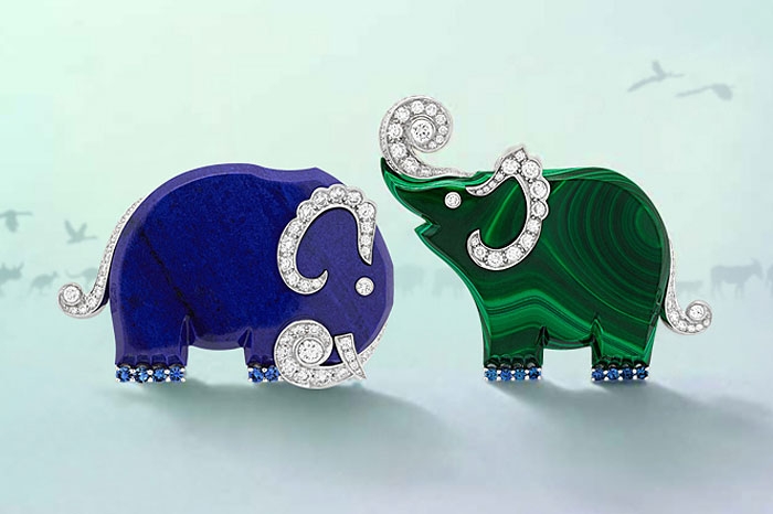 Van Cleef & Arpels L’Arche de Noé racontée par Elephants clips Image