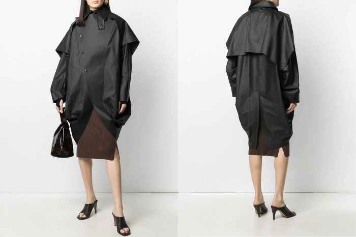 gafencu luxury living fashion Five stunning and functional raincoats rainy season bottega veneta (2) Image