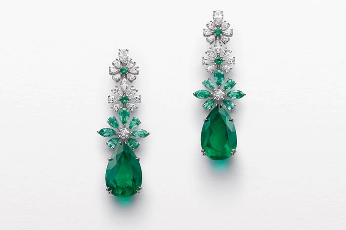 Chopard Red Carpet Collection drop earrings_Drop Down Gorgeous Dangling designs that enhance your décolleté gafencu magazine jewellery Image