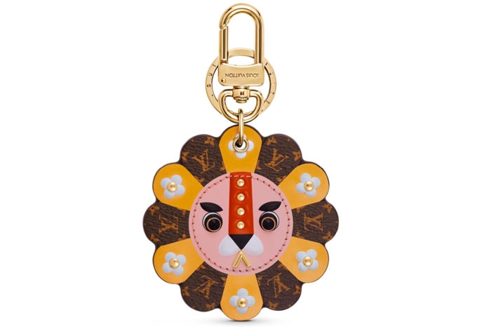 Fun Face Lion Bag Charm and Key Holder - Louis Vuitton Image