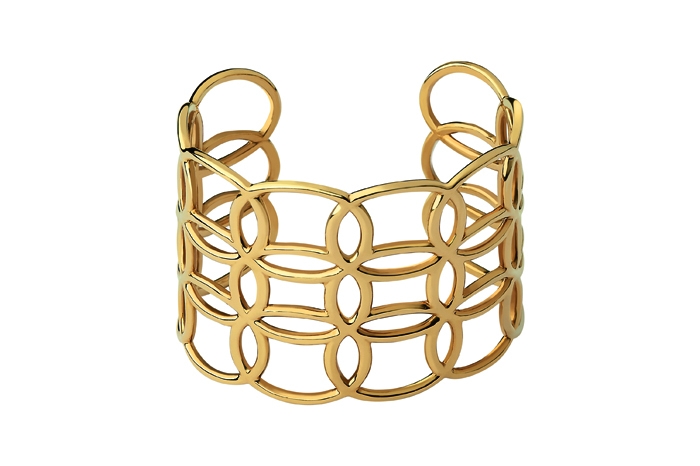 Links of London - Ovals 18kt Yellow Gold Vermeil Cuff Bracelet Image