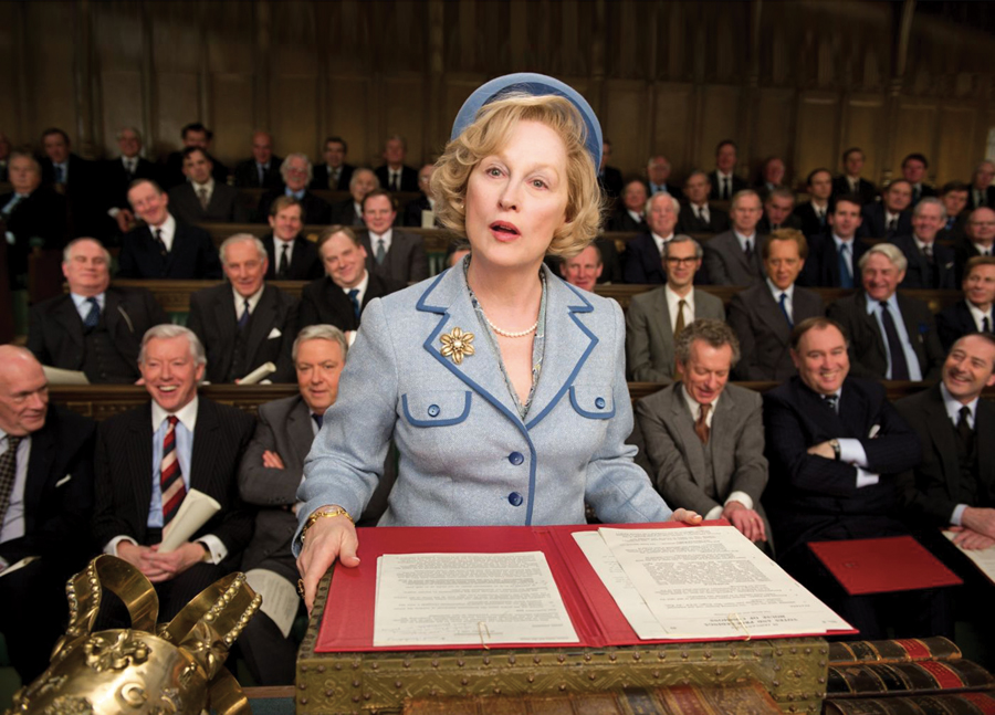 La dame de fer The Iron Lady 2012 Real Phyllida Lloyd Meryl Streep. COLLECTION CHRISTOPHEL © Pathe / Film4