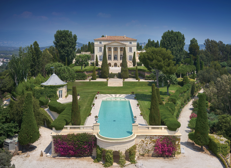 The 1955 film To Catch a Thief was partly shot at Château of la Croix des Gardes in Cannes
