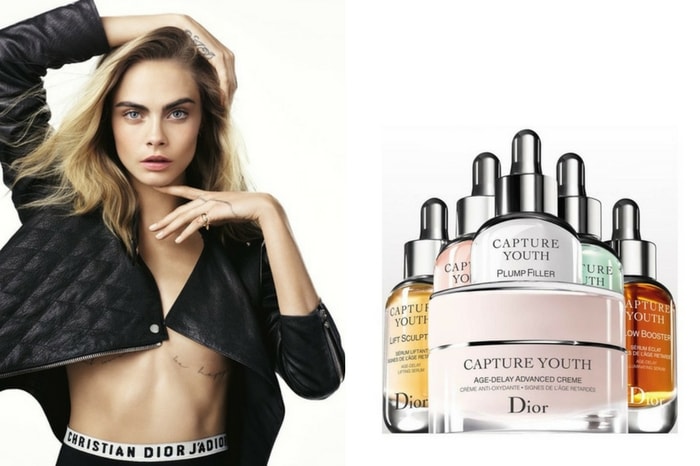 Cara Delevigne is the face of Dior's Capture Youth line