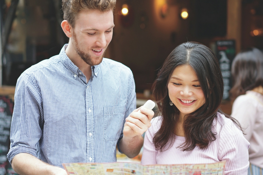 Wearable translator makes traveling easier