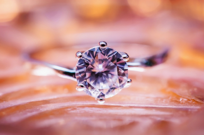 Think carefully about the setting of your engagement ring