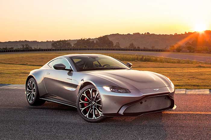 Aston Martin Vantage boasts a sportier, edgier feel