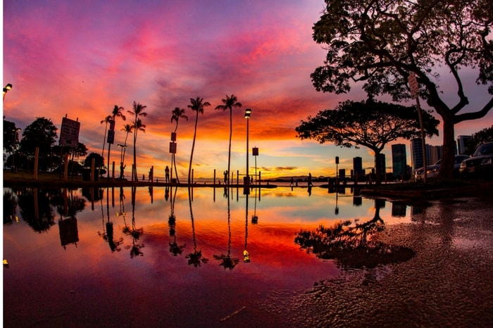 Magic Island, Oahu, Hawaii