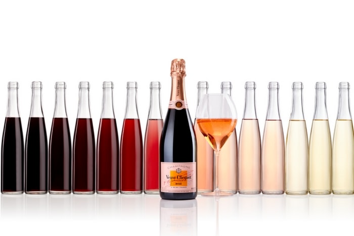 Multicoloured celebration of Veuve Clicquot