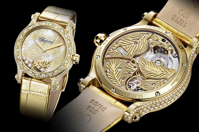 New Chopard watches - Happy Palm