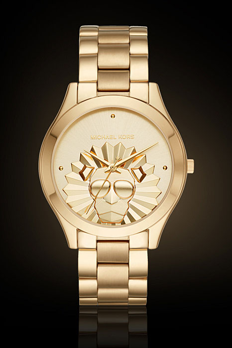 Michael kors on sale lion watch