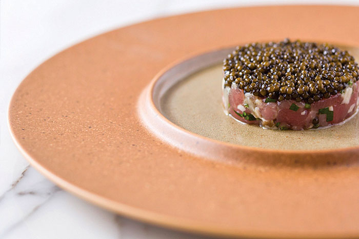 Tuna, Veal, Oyster and Caviar Tartare