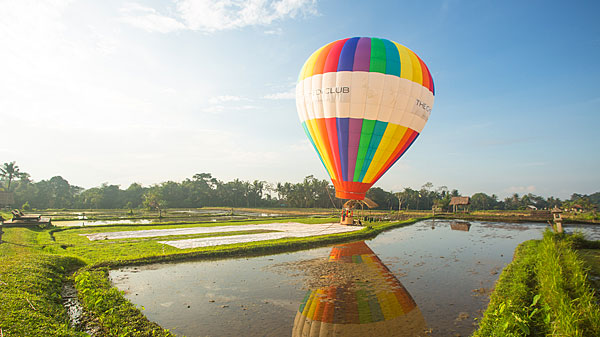 Take to the skies with Balloons over Bali at The Chedi Club Ubud