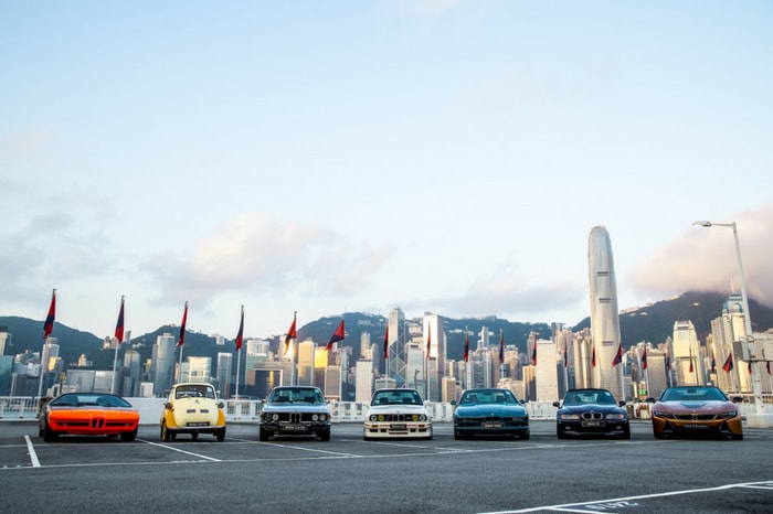 BMW HK brings historically iconic cars to Harbour City