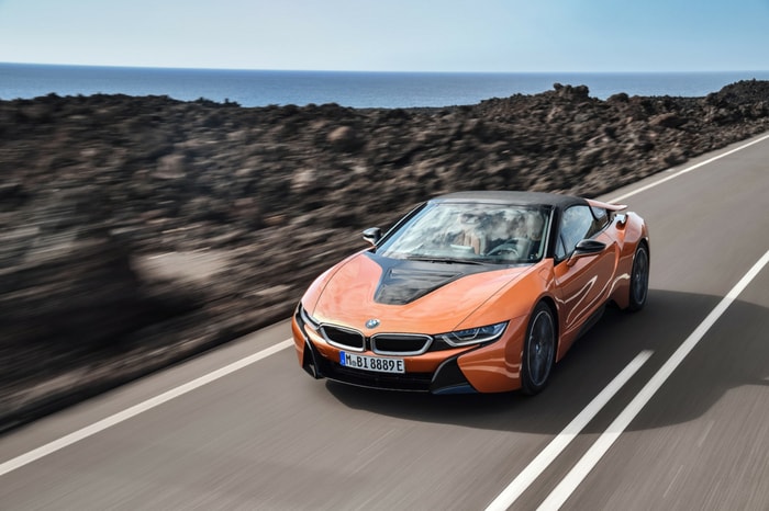 BMW i8 Roadster can travel up to 54km with zero emissions