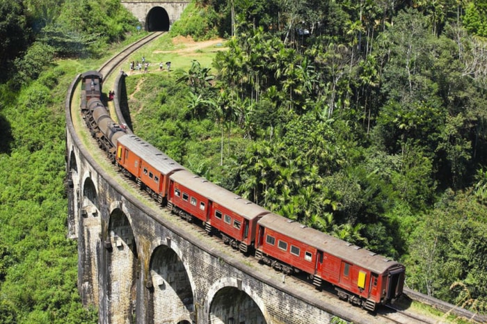 Nine Arch Bridge in Ella, Sri Lanka