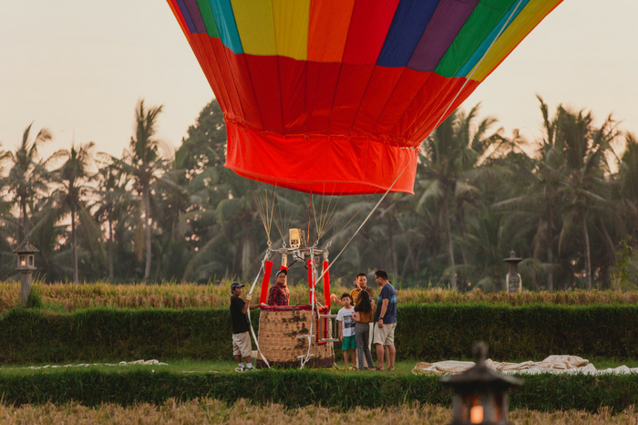 Take to the skies with The Chedi Club Ubud’s Balloons over Bali adventure 