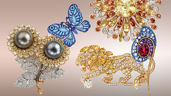 A Touch of Clasp: The bejewelled brooch is back in a big way…