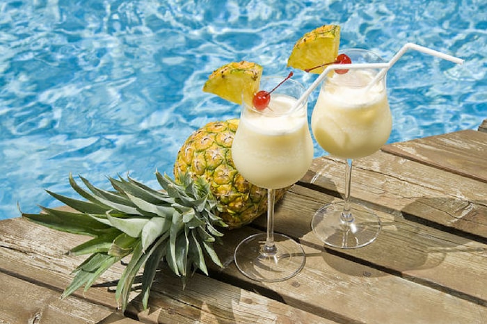 Though it tastes fruity, the Pina Colada is actually a calorie bomb