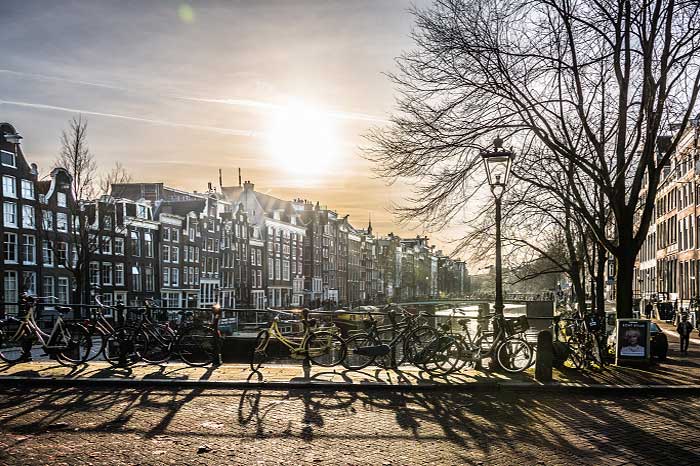 3. Amsterdam is a bicycle-friendly city