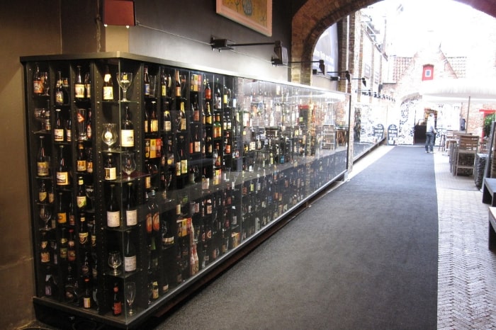 If you visit Bruges, drop by The Beer Wall for some rare brews