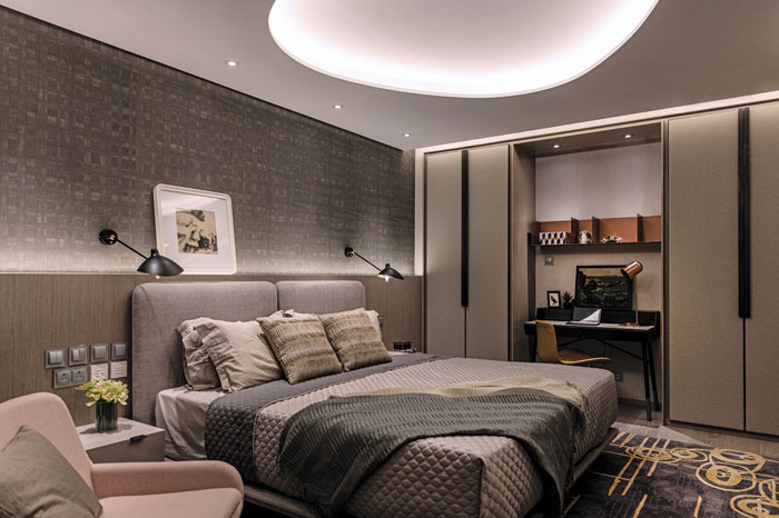 The focus on optimising natural light in the bedroom space is a hallmark of Chinc’s approach