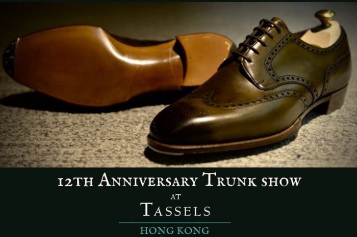 Check out the Edward Green Trunk Show at Tassels Landmark this weekend