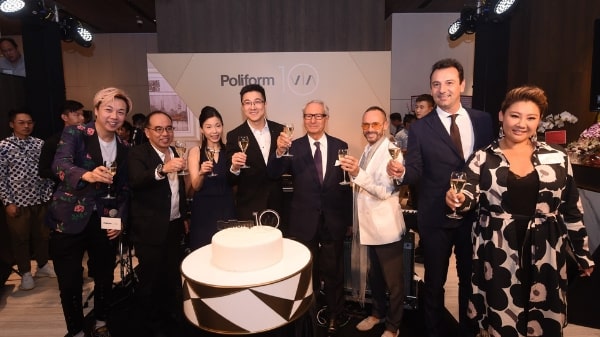 Poliform and ViA 10th anniversary celebrations