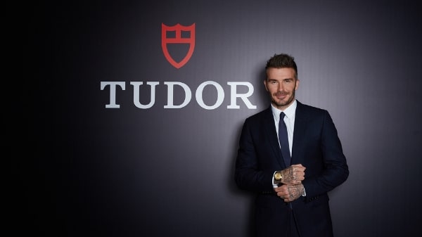 Show Time: David Beckham debuts new TUDOR Glamour Double Date