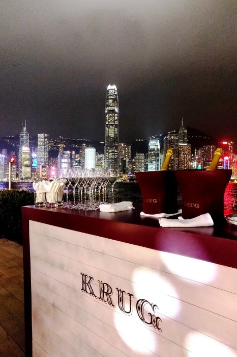 Guests tasted a series of delicious champagnes at the final Krug Encounters 2018 event in HK