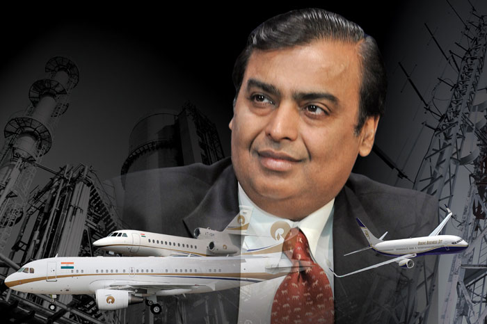 Mukesh Ambani, CEO of Reliance Industries, is personally worth US$48.5 billion