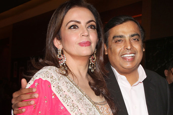 Mukesh Ambani and his wife Nita, who is a successful educator and businesswoman in her own right