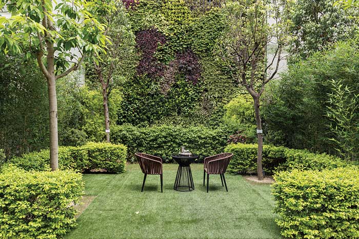 The outdoor terrace is one of the true high-water marks at Mayfair