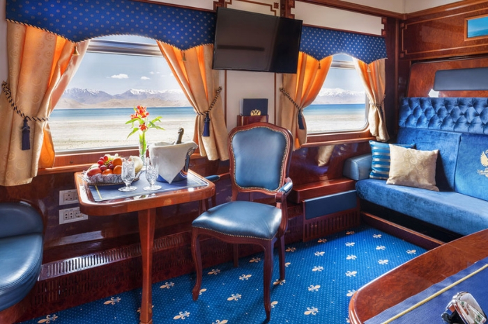 luxurious train