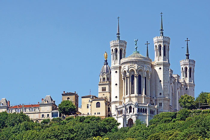 Fourviere hill is a top Lyon tourist attraction