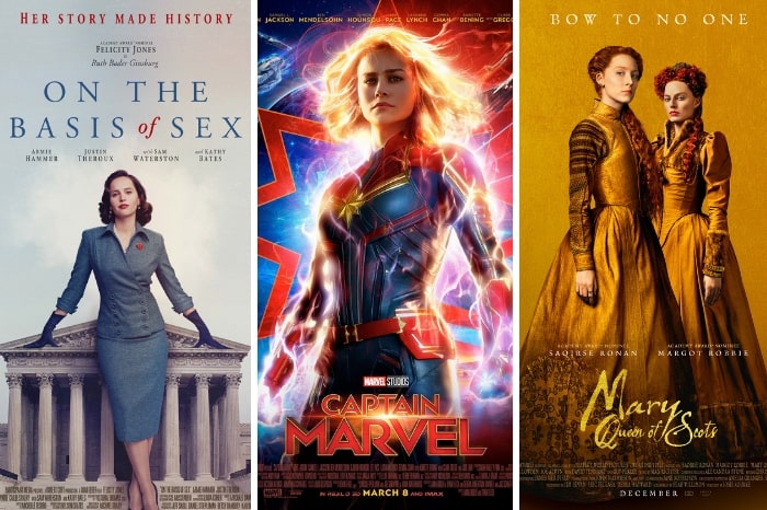 March movies are female-dominated